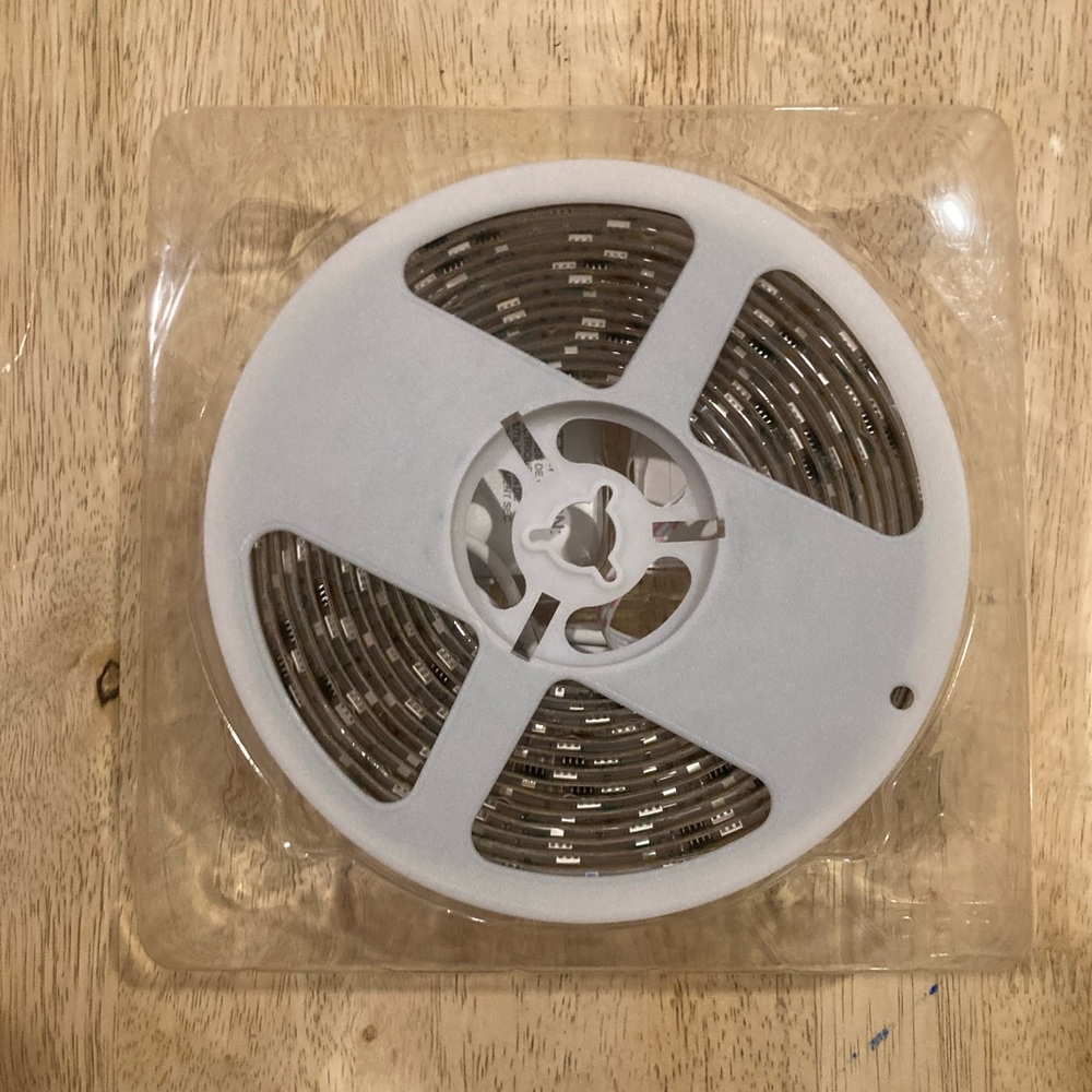 Google assistant or Amazon Alexa enabled light strip